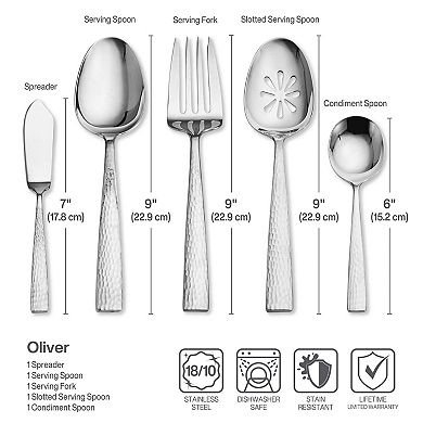 Mikasa Oliver 65-pc. Flatware Set with Serveware