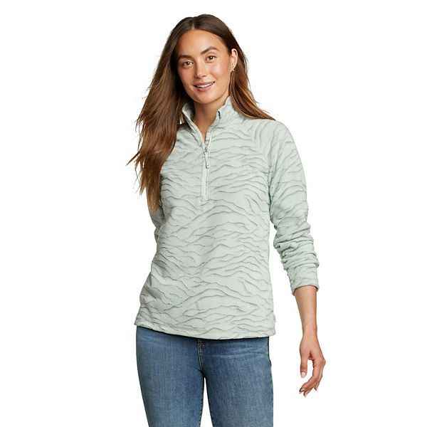 Gilet polaire femme Eddie Bauer S noir Quest 200 fermeture éclair