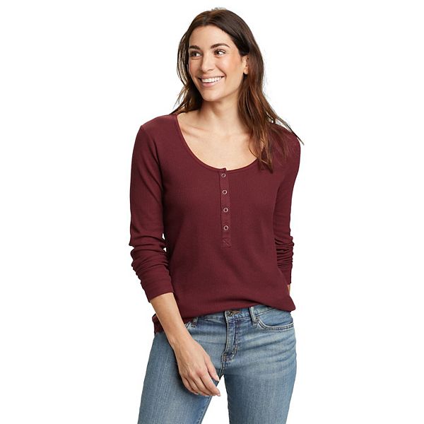 Women's Eddie Bauer Thermal Snap Henley