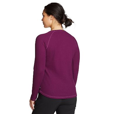 Women's Eddie Bauer Thermal Raglan Long-Sleeve Crewneck Tee