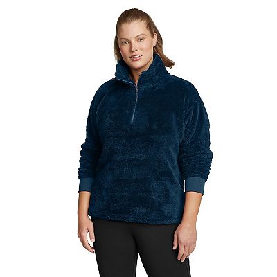 Eddie online Bauer Women's Outdoor 1/4 Zip Fleece Pullover NWT medium