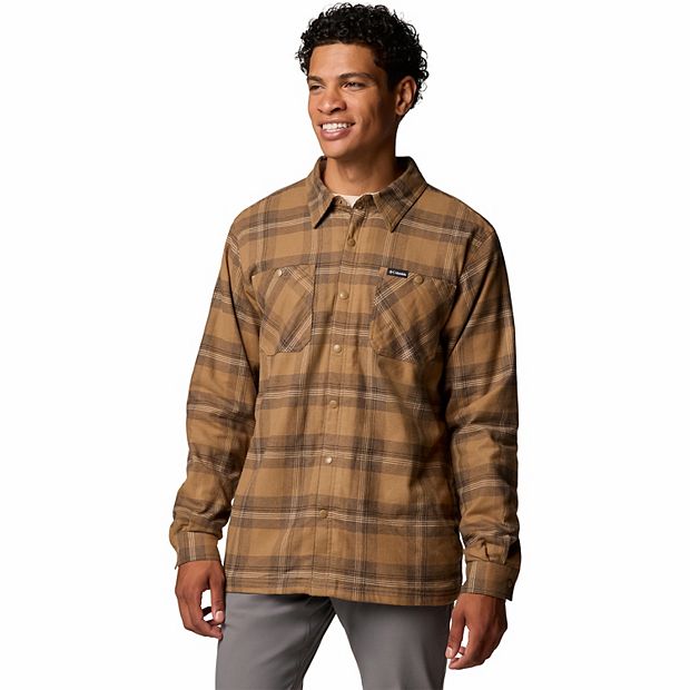 Fleece lined shirt best sale