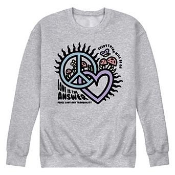 Men's "Love Is The Answer" Graphic Sweatshirt