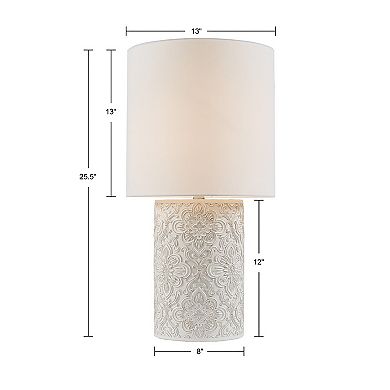 Hampton Hill Ashbourne Floral Table Lamp