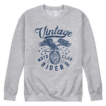 Men's Vintage Moto Club Rider Graphic Sweatshirt