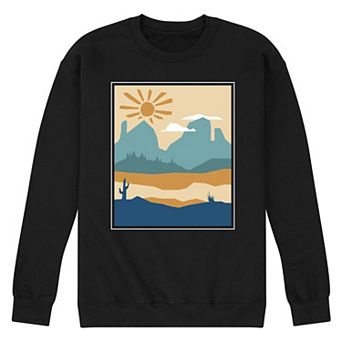 Men's Cactus And Canyon Graphic Sweatshirt