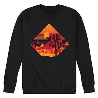 Men's Desert Sunset Graphic Sweatshirt