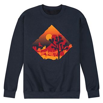 Men's Desert Sunset Graphic Sweatshirt