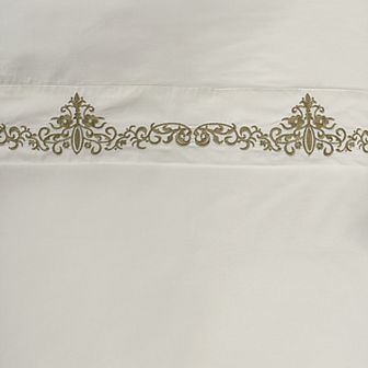 Five Queens Court Nicholas Sheet Gold 4 pc Sheet Set