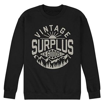 Men's Vintage Surplus Goods Graphic Sweatshirt