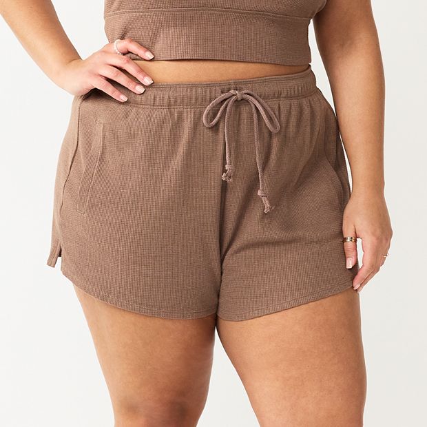 Kohls plus size outlet shorts