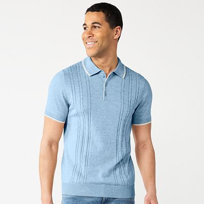 Men s Apt. 9 Cable Knit Polo