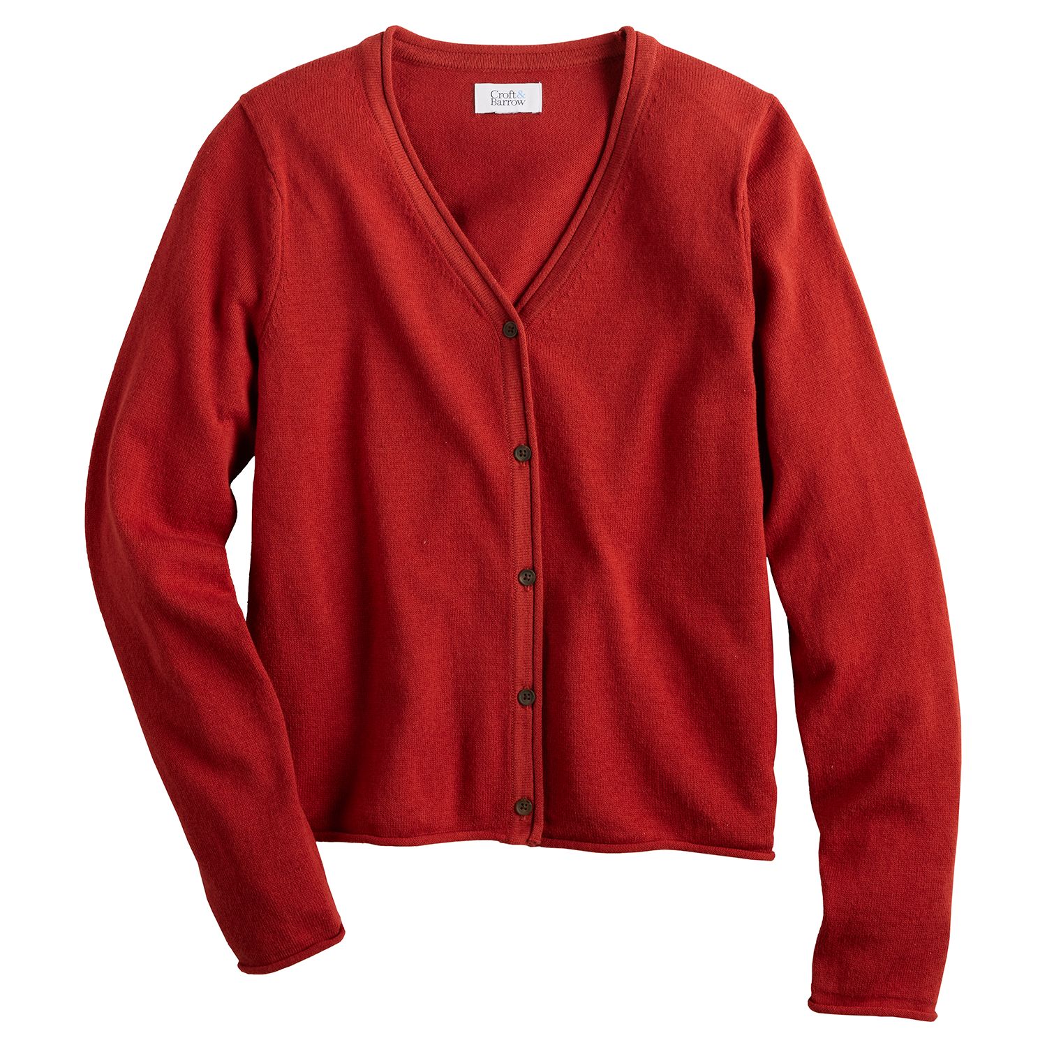 Cardigan Femme Imprimé Léopard Croft & Barrow - Noir Et Blanc - Taille M - Occasion Très Bon état