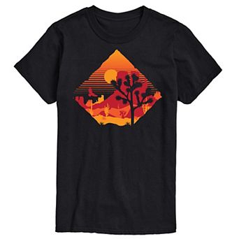 Men's Desert Sunset Graphic Tee