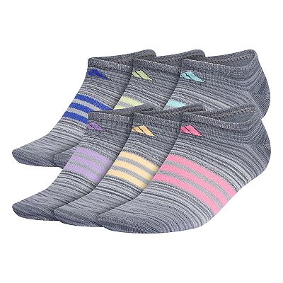 Women's adidas Superlite 6-Pack No Show Socks