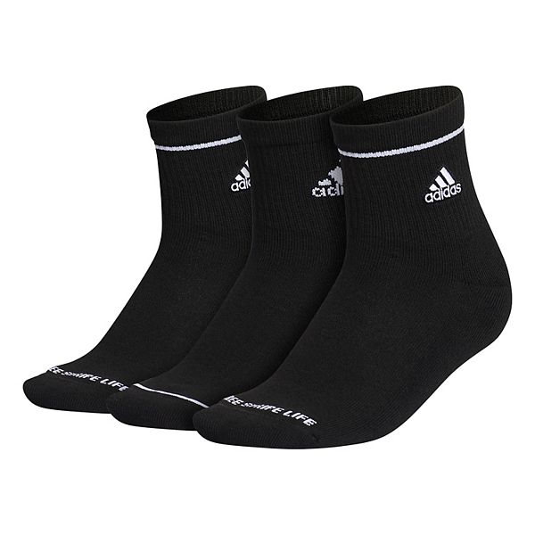 Women's adidas Cushioned Sport 2.0 3-Pack High Quarter Socks