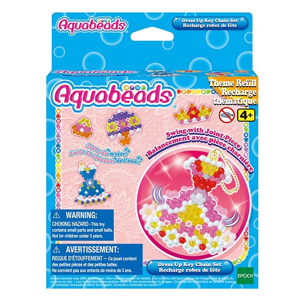 Aquabeads Arts & Crafts Pastel Fancy Theme Bead Refill With Over