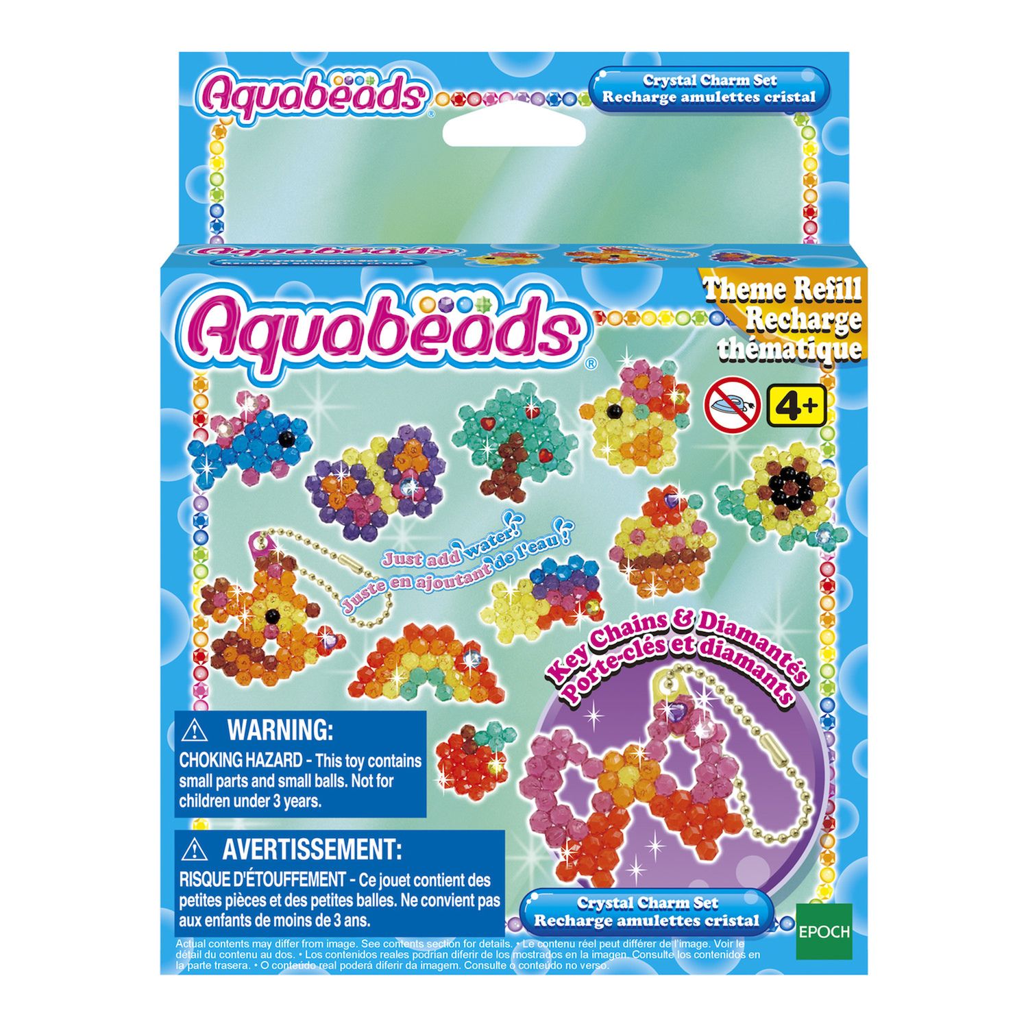 Aquabeads 35060 ANS Stars & Unicorns Nail Refill Kit, Multicolor