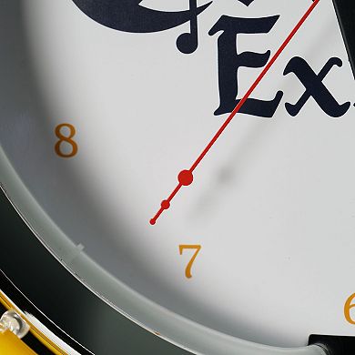 American Art Décor Corona Retro LED Neon Wall Clock