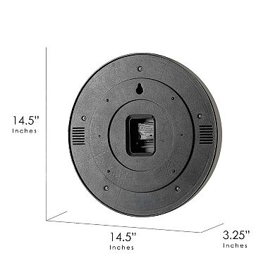 American Art Décor Modelo Retro LED Neon Wall Clock