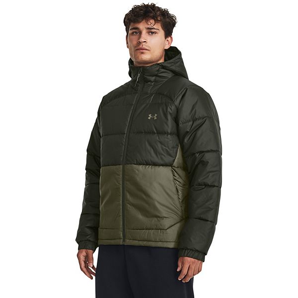 Under Armor Spring Insulate Hooded Jacket - Black/Green – Footkorner