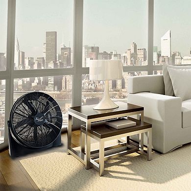 Vie Air 20 Inch High-Velocity 5 Blade Tilting Ultra Lightweight Turbo Floor Fan