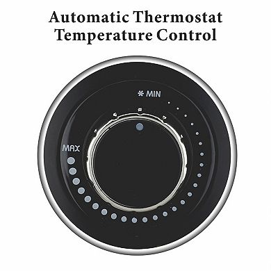 Optimus Portable 360 Surround Ceramic Heater w/ Thermostat