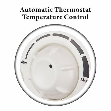 Optimus Retro Design Oscillating Fan Heater