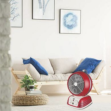 Optimus Retro Design Oscillating Fan Heater