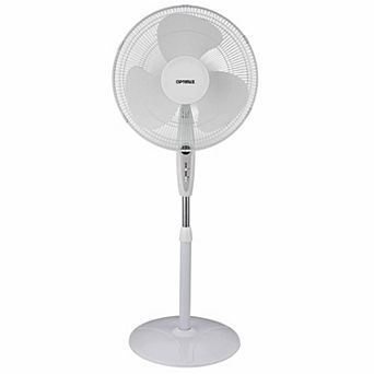 Optimus 16 in Oscillating Stand Fan with Remote Control