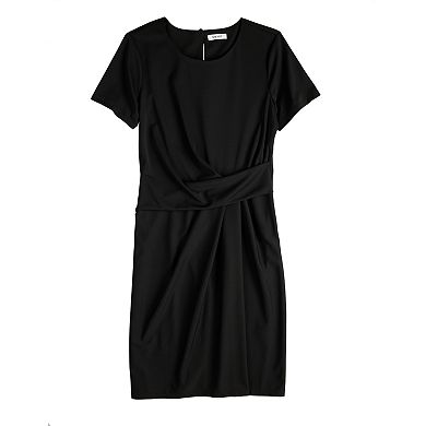 Women's Nine West Jersey Twisted Sheath Dress