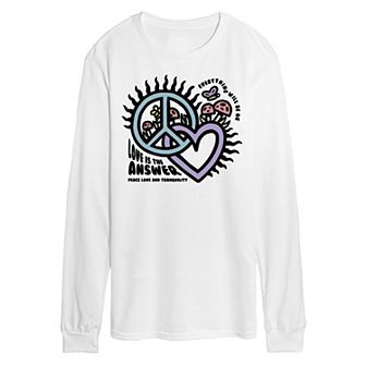 Men's "Love Is The Answer" Graphic Tee
