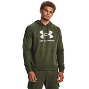 Under Armour Rival Fleece Men's Tennis Hoodie - White/Reflective