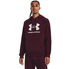 Mens red outlet under armour hoodie