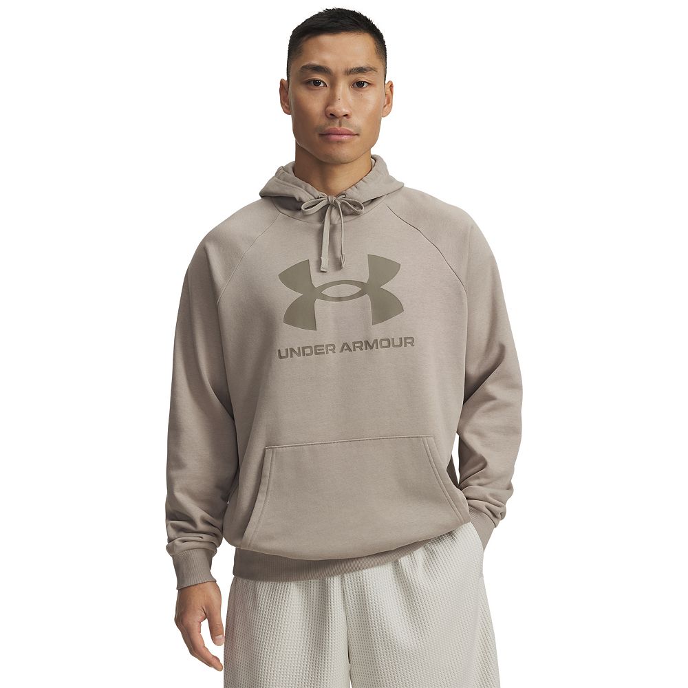 Under Armour Men's Rival Fleece Box Logo Hoodie
