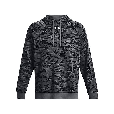 Men s Under Rival Fleece Camo Hoodie