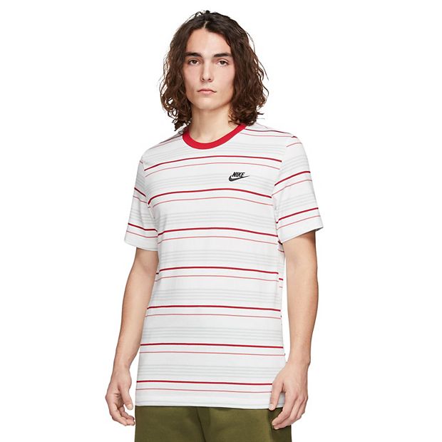 Men s Nike Sportswear Club Striped Tee