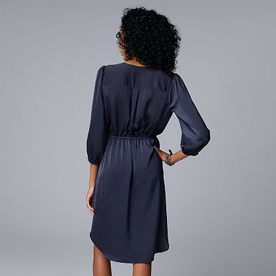 Women's Simply Vera Vera Wang Lace-Up Dress