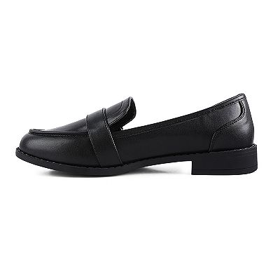 London Rag Sheboss Women's Buckle Detail Loafers