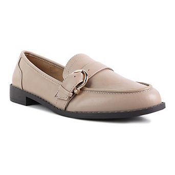 London Rag Sheboss Women's Buckle Detail Loafers