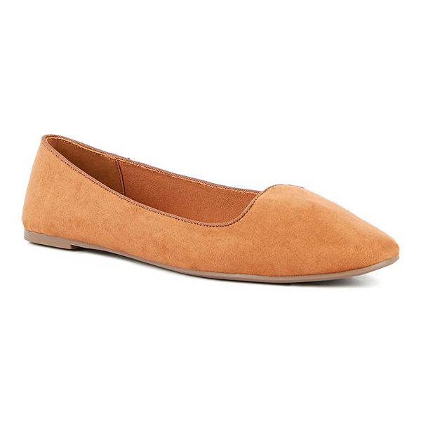 kohls brown flats