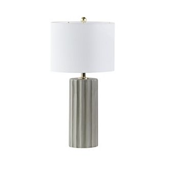 INK+IVY Glendale Ribbed Lamp Table Decor