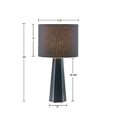 Martha Stewart Athena Geometric Lamp Table Decor