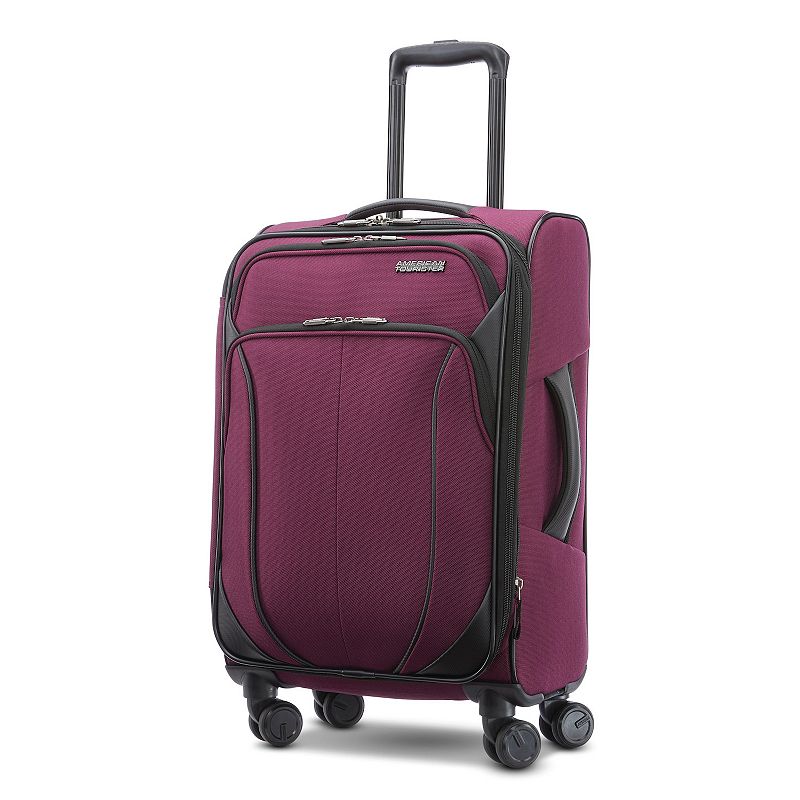 American Tourister - 4 Kix 2.0 24" Expandable Spinner Carry-On Suitcase - Purple Orchid
