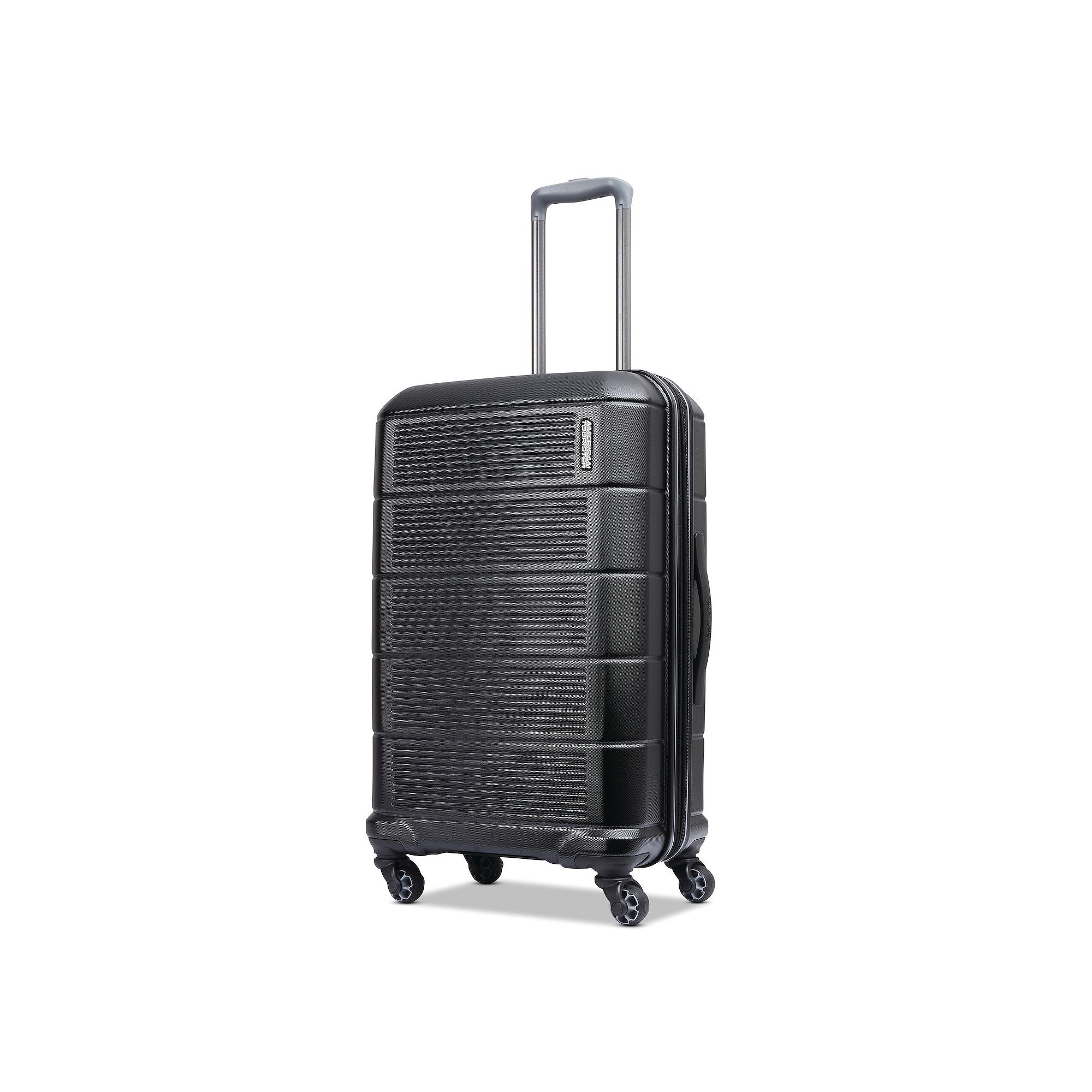 American Tourister Stratum 2.0 Hardside Spinner Luggage, Black