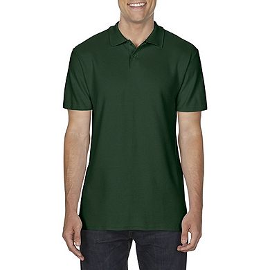 Gildan Softstyle Mens Short Sleeve Double Pique Polo Shirt