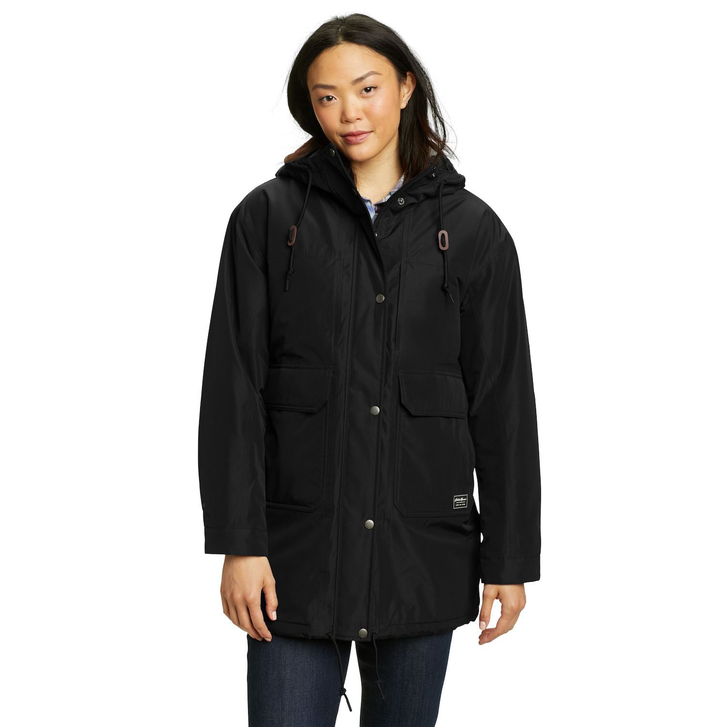 eddie bauer men's rainfoil insulated parka