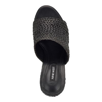 Nine West Everie Women's Woven Wedge Sandals