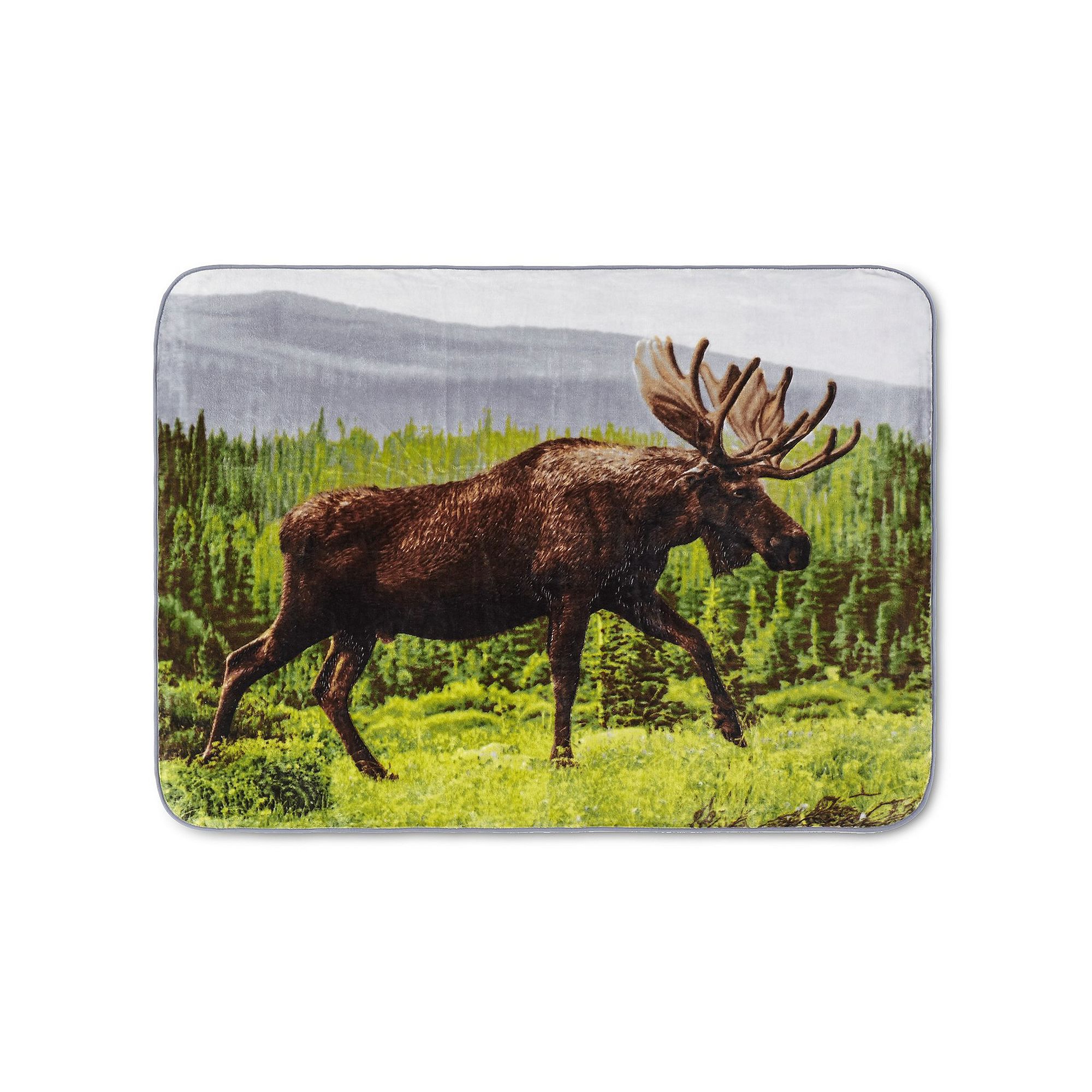 Shavel Home Products High Pile Oversized Luxury Throw, Moose
