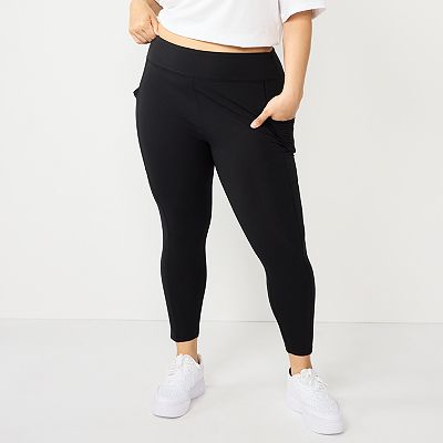 Kohls leggings with pockets best sale